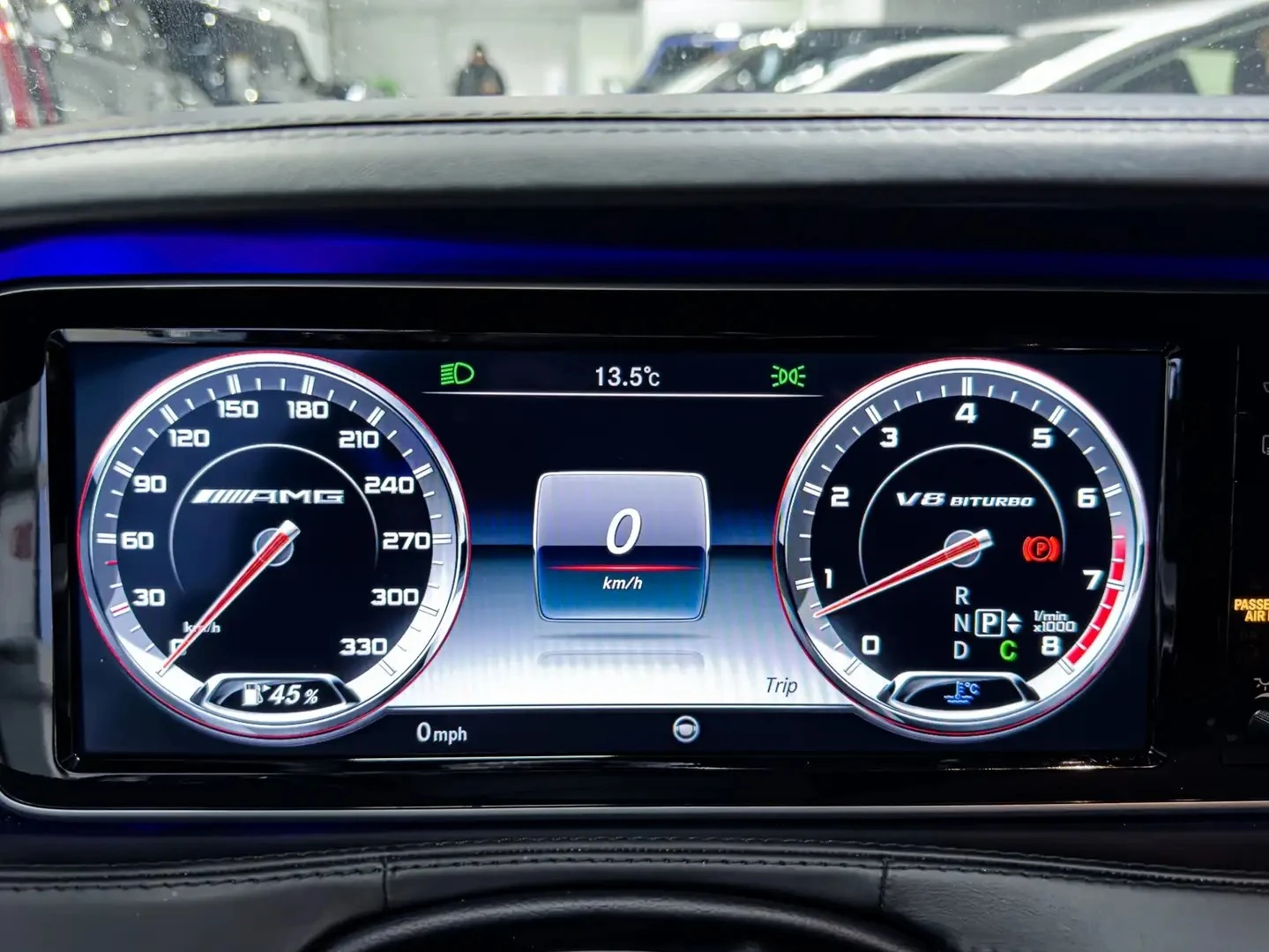 Mercedes-Benz S 63 AMG PREMIUM PKG ЦЕНА ДО БЪЛГАРИЯ АВТОКРЕДИТ, снимка 11 - Автомобили и джипове - 55902413