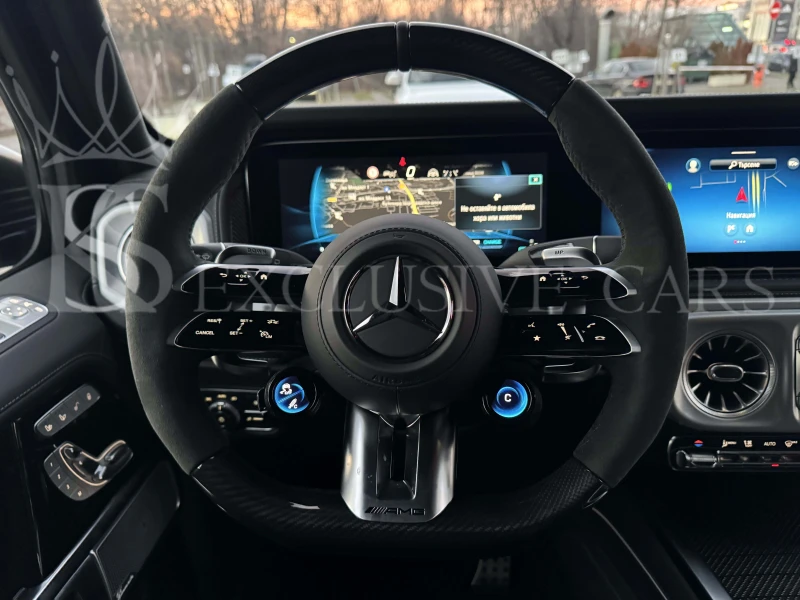 Mercedes-Benz G 63 AMG * FACELIFT* NIGHT PACK* BLACK MATTE* TV, снимка 11 - Автомобили и джипове - 48632453