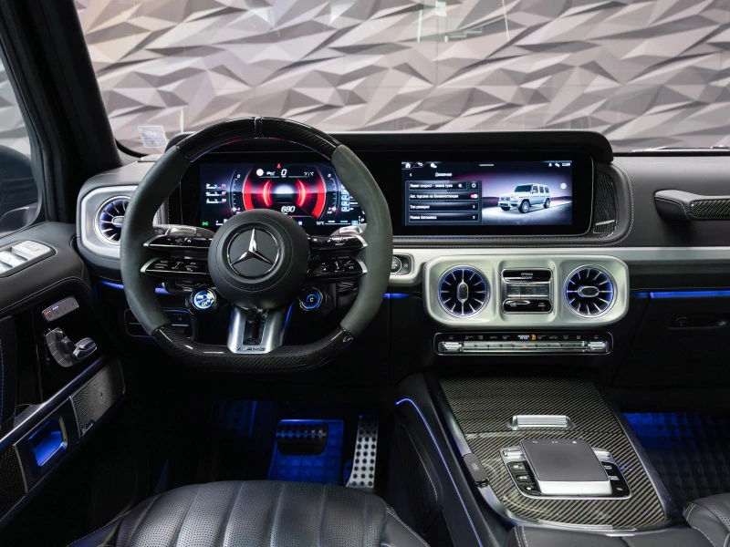 Mercedes-Benz G 63 AMG FACELIFT AMG ACTIVE RIDE CONTROL* 3XTV* 4D Burmest, снимка 11 - Автомобили и джипове - 52649778