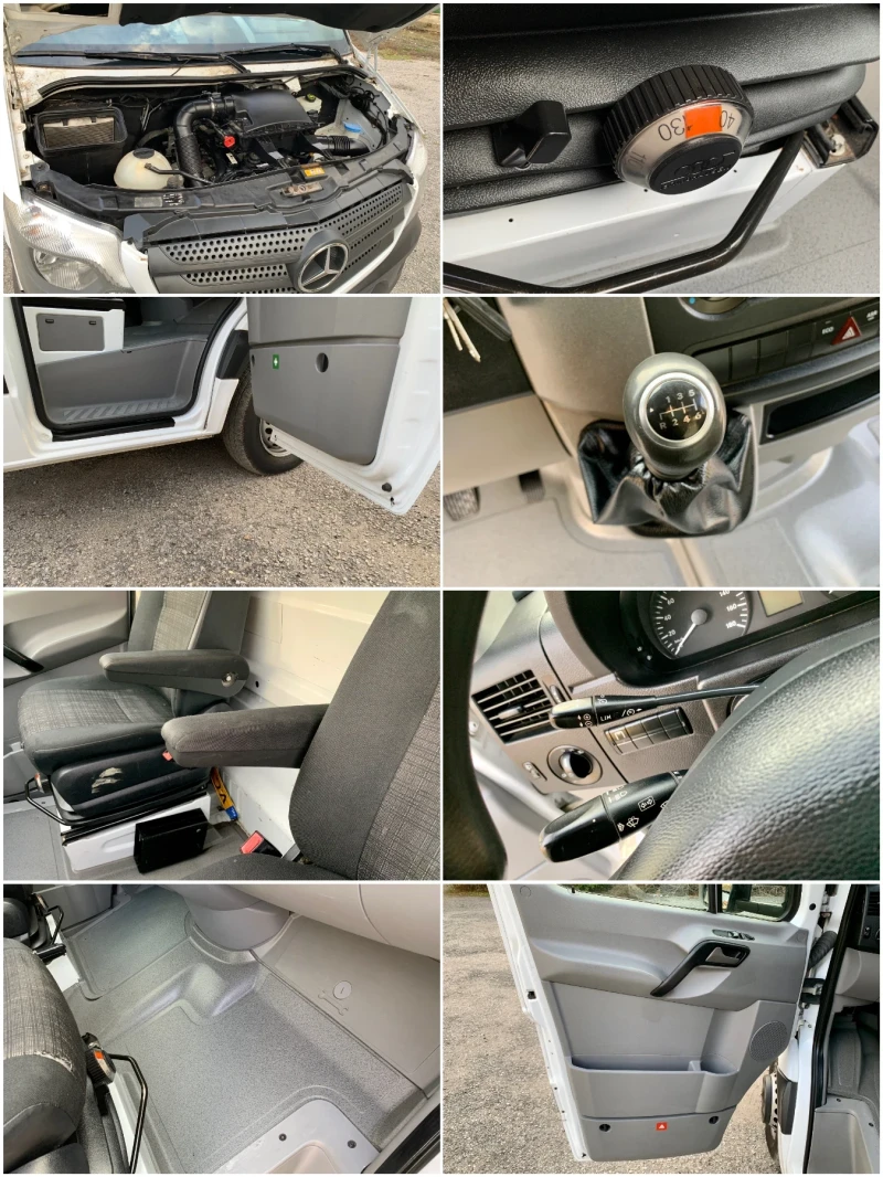 Mercedes-Benz Sprinter 4.30м. МЕЖДУОСИЕ* EURO 6* FACELIFT* ТОП СЪСТОЯНИЕ, снимка 17 - Бусове и автобуси - 53076311