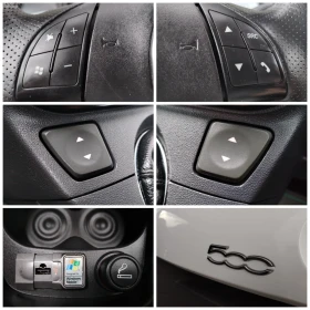 Fiat 500 1.2i-70к.с/КЛИМАТИК/RECARO!!! , снимка 12