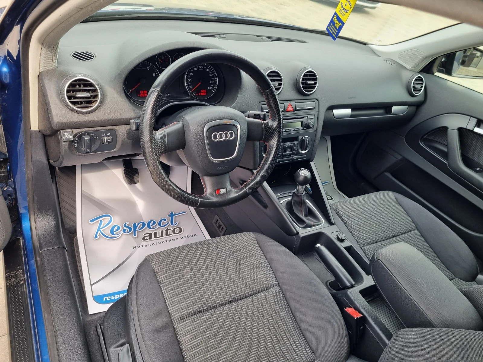 Audi A3 1.6-102кс ГАЗОВ ИНЖЕКЦИОН* 2005г. EURO 4 - изображение 9