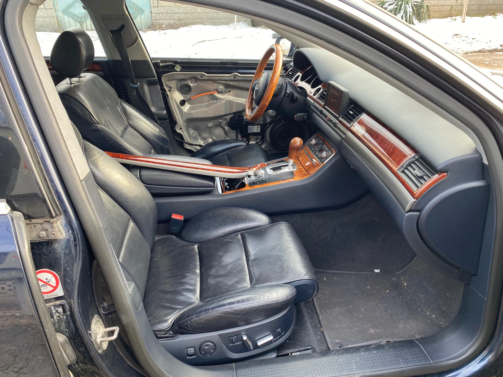 Audi A8 4.2I-335КОНЯ-ЛОНГ= САМО НА ЧАСТИ, снимка 17 - Автомобили и джипове - 53815103