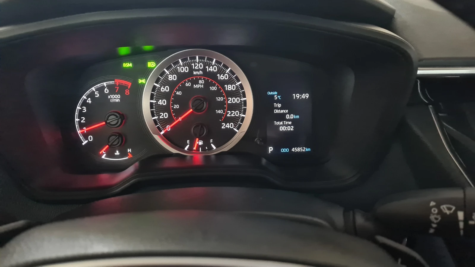 Toyota Corolla 2.0 SE 2021г. , снимка 9 - Автомобили и джипове - 54543424