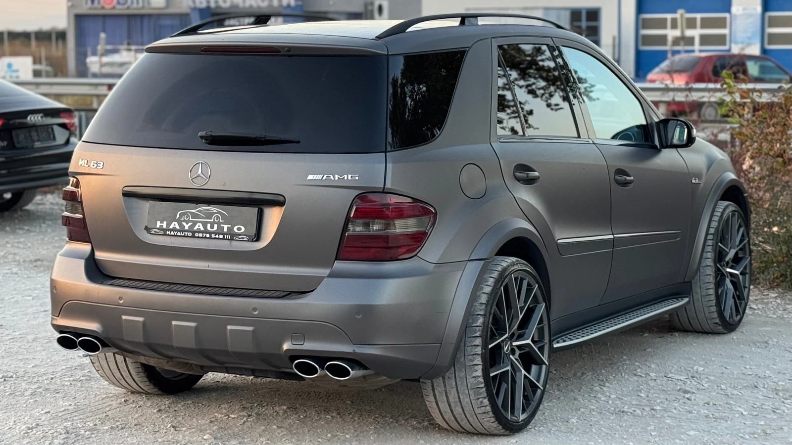 Mercedes-Benz ML 63 AMG 4MATIC= 23* ДЖАНТИ= KEYLESS GO= HARMAN/KARDON= КАМ - изображение 5