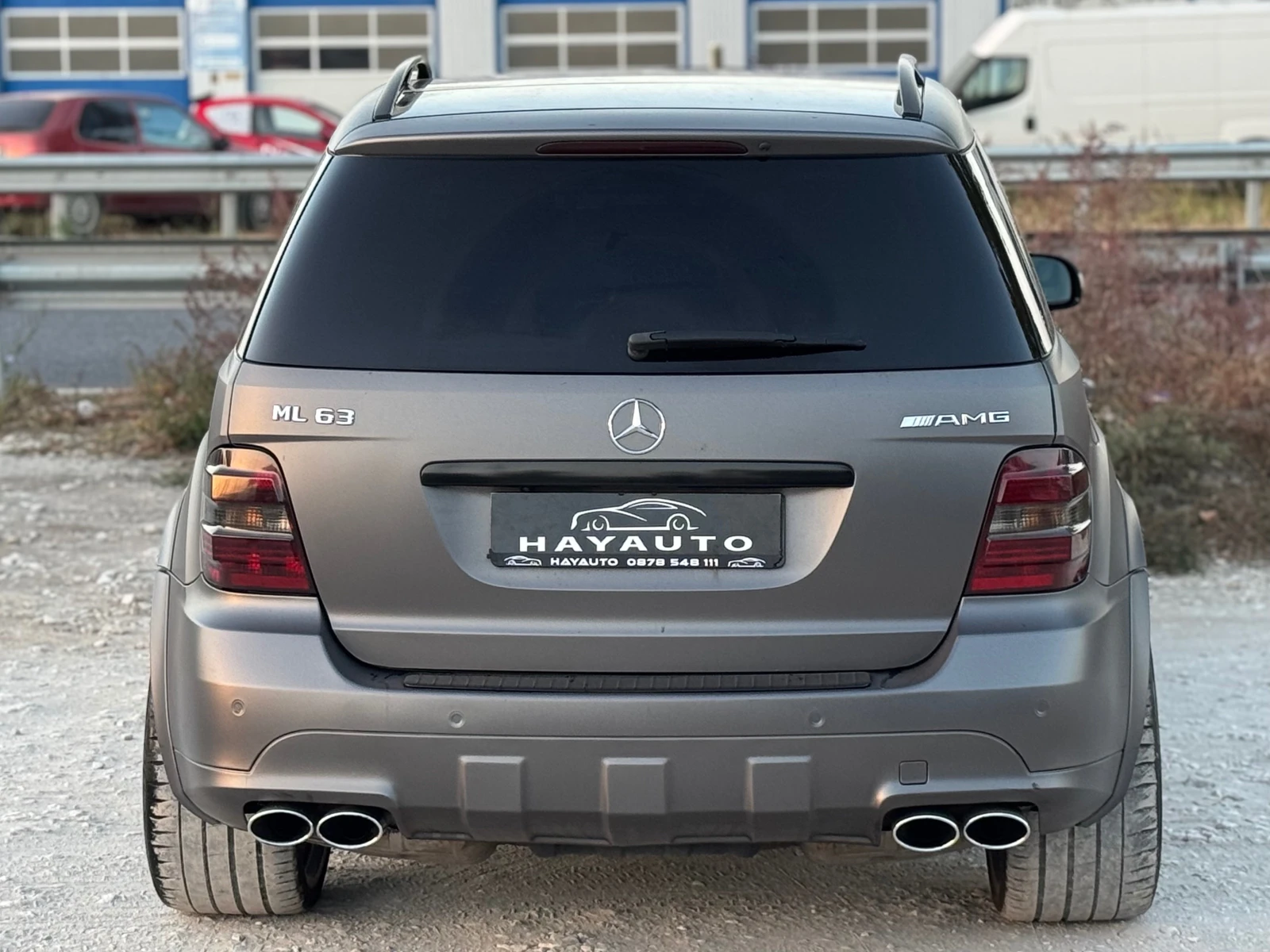 Mercedes-Benz ML 63 AMG 4MATIC= 23* ДЖАНТИ= KEYLESS GO= HARMAN/KARDON= КАМ - изображение 6