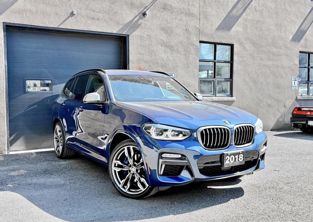 BMW X3 M40i * ULTIMATE PKG * 64090KM * HUD * ОБДУХ * 360 