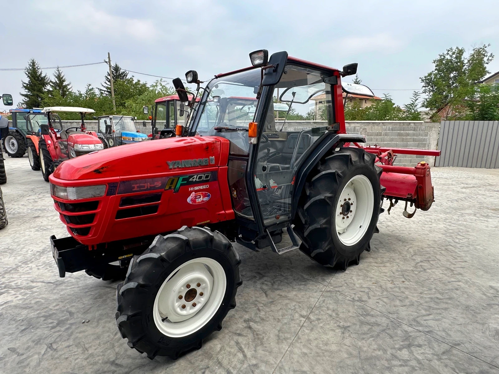 Трактор Yanmar AF400 - изображение 3