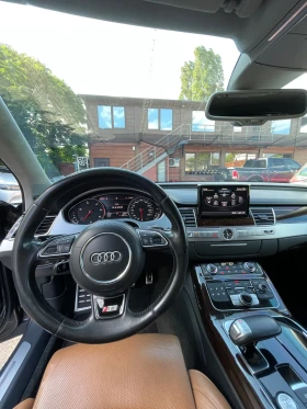 Audi A8 4.2 D Long Keyless Matrix Full options 360 камери, снимка 9