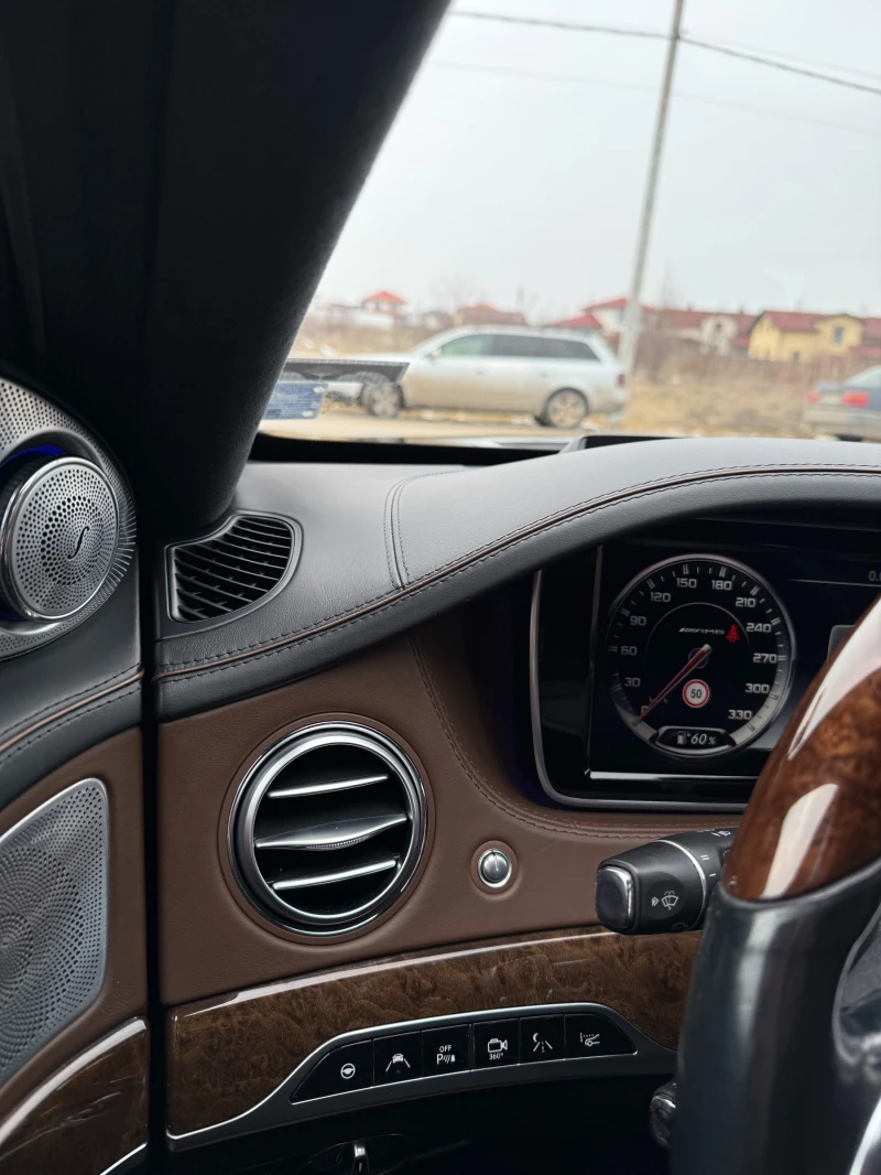 Mercedes-Benz S 63 AMG CERAMIC LONG 4MATIC DISTRONIC PLUS 3D BUR 2 TV, снимка 4 - Автомобили и джипове - 52498790
