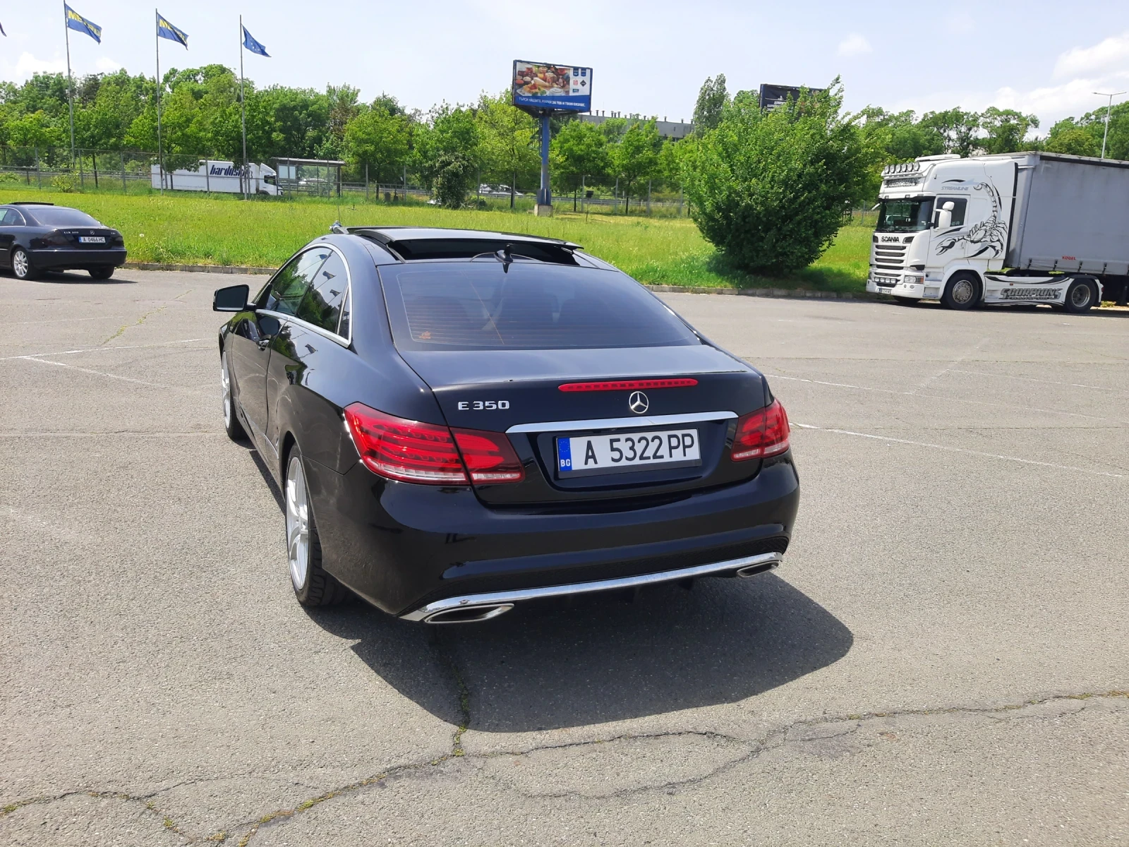 Mercedes-Benz E 350 7G Tronic Газ, обдуване, подгрев, панорама, снимка 1