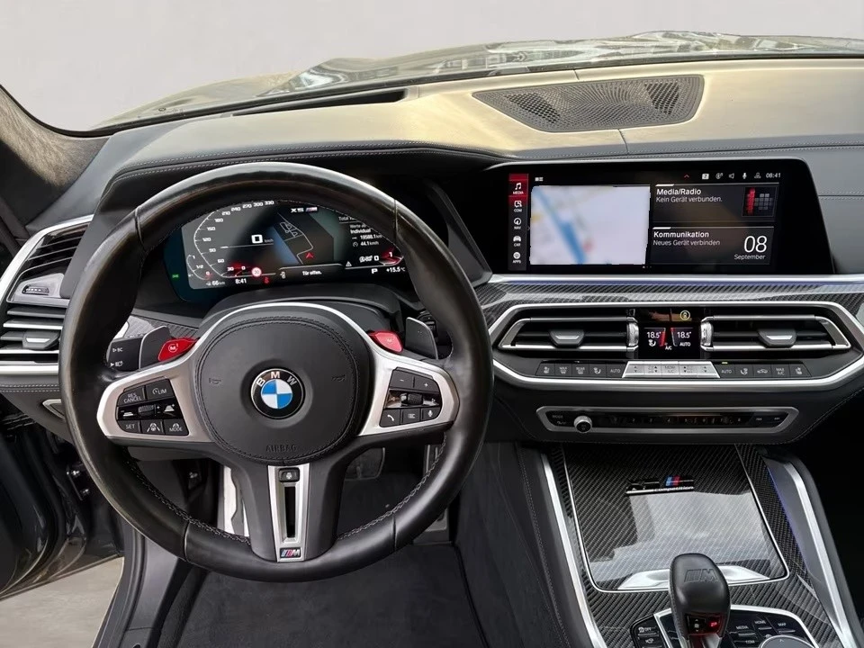 BMW X5M COMPETITION / CARBON / LASERLIGHT / H&K / HUD/ 360, снимка 12 - Автомобили и джипове - 55377785