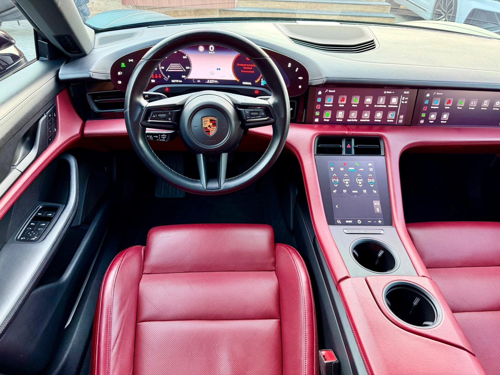 Porsche Taycan 4S #PANO#BOSE#OBDUH#DISTR#Cam360#KeyLess#FULL MAX#, снимка 9 - Автомобили и джипове - 55827567