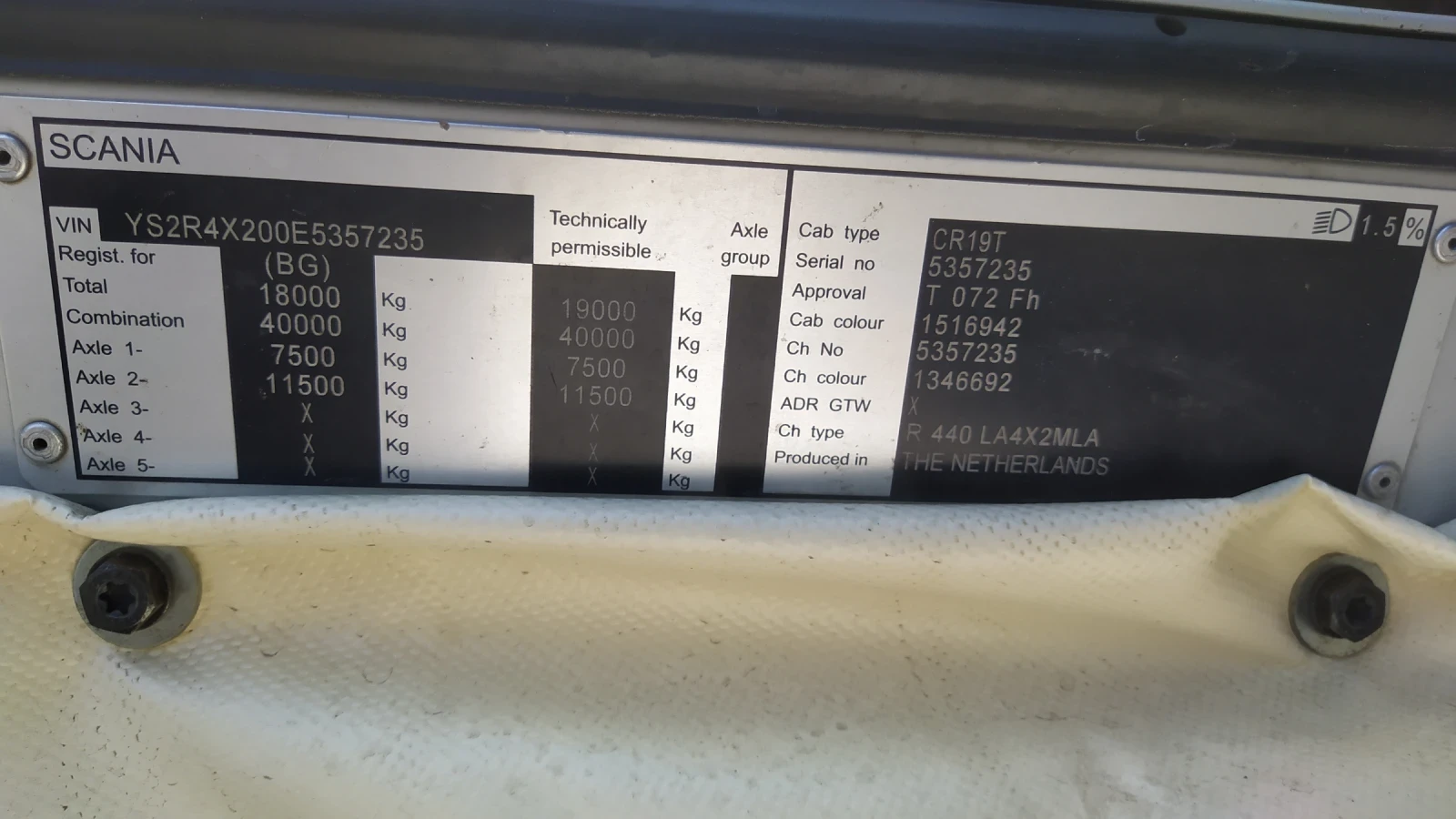 Scania R 440, снимка 15 - Камиони - 54115462