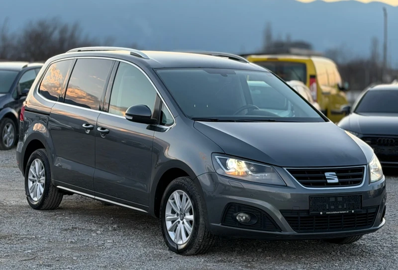 Seat Alhambra 2.0TDi 150к.с * Навигация* * Камера* * Ксенон* , снимка 3 - Автомобили и джипове - 53501866