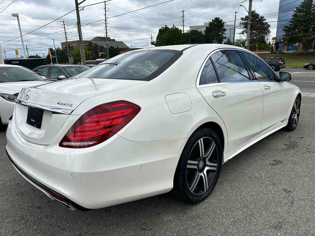 Mercedes-Benz S 550 4MATIC LWB 2015 * CARFAX * БЕЗ ПЪРВОНАЧАЛНА - изображение 4