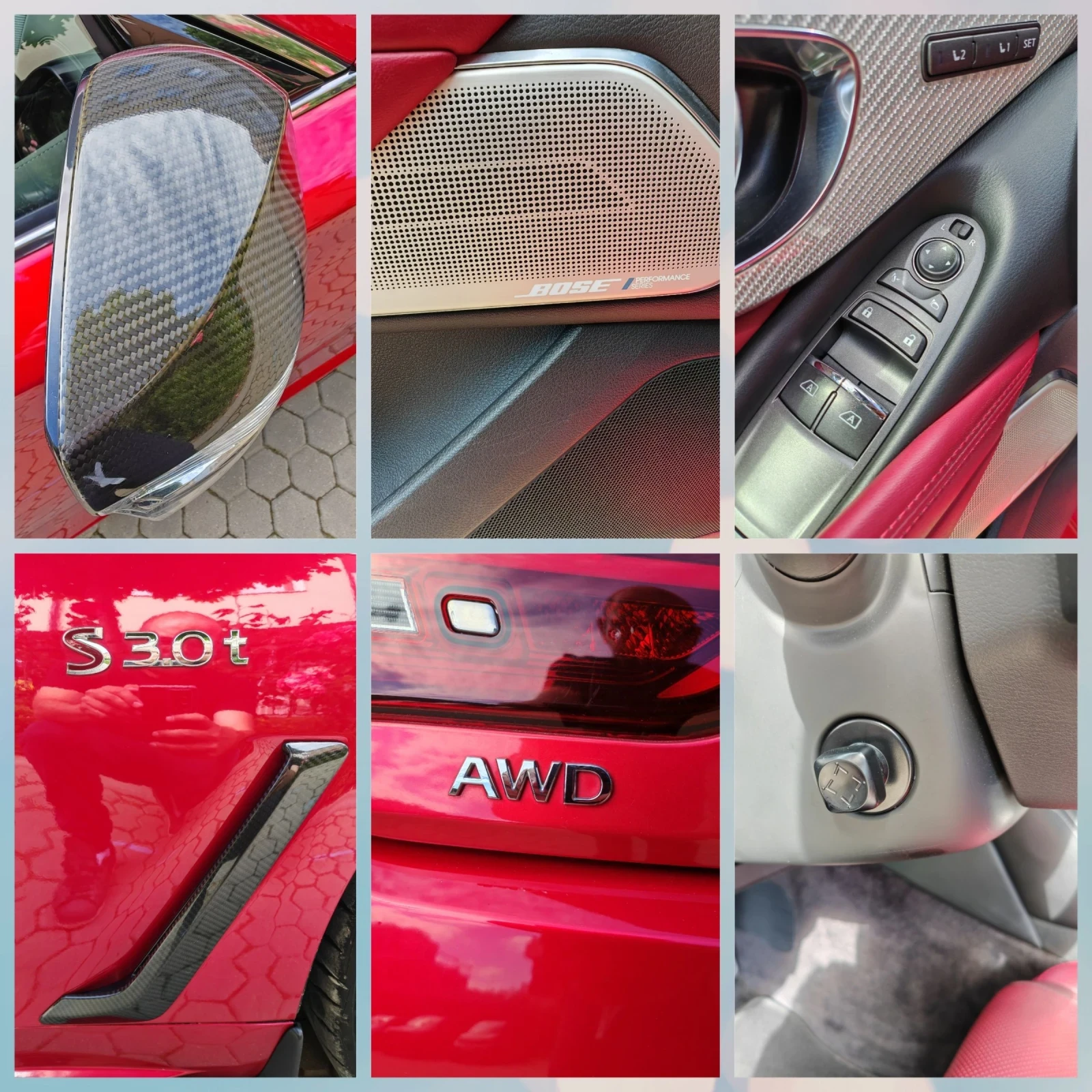 Infiniti Q60 RED SPORT 400AWD CARBON PACK 44K KM �� ������ ���� | Mobile.bg � ����������� 15