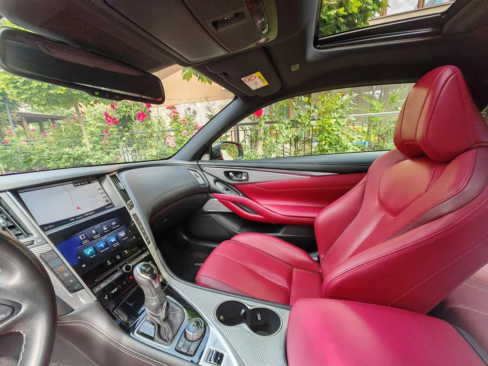 Infiniti Q60 RED SPORT 400AWD CARBON PACK 44K KM �� ������ ���� | Mobile.bg � ����������� 12