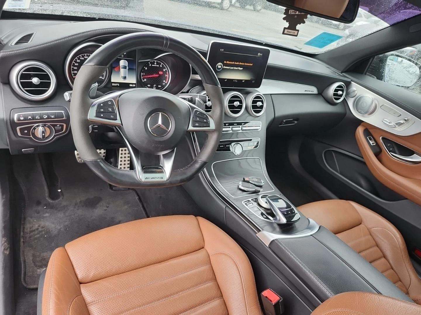 Mercedes-Benz C 43 AMG Night Edition* Distronic Plus* HUD* Burmester* 360, снимка 9 - Автомобили и джипове - 55728693