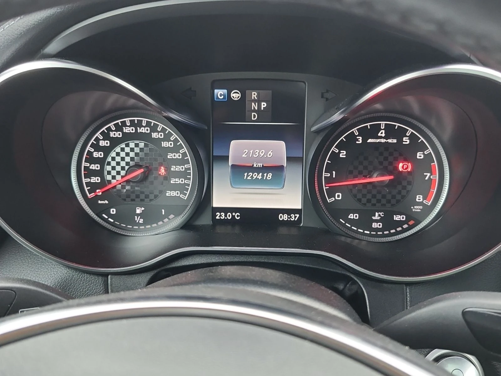 Mercedes-Benz C 43 AMG Night Edition* Distronic Plus* HUD* Burmester* 360, снимка 10 - Автомобили и джипове - 55728693