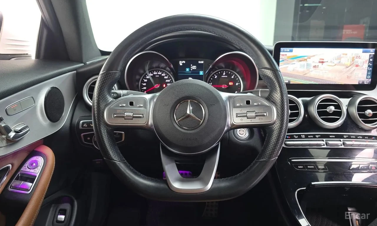 Mercedes-Benz C 220 АМГ ПАКЕТ/d 4MATIC Coupe /ПОДГРЕВ/ПАНОРАМА/ХЕДЪП, снимка 13 - Автомобили и джипове - 55904766