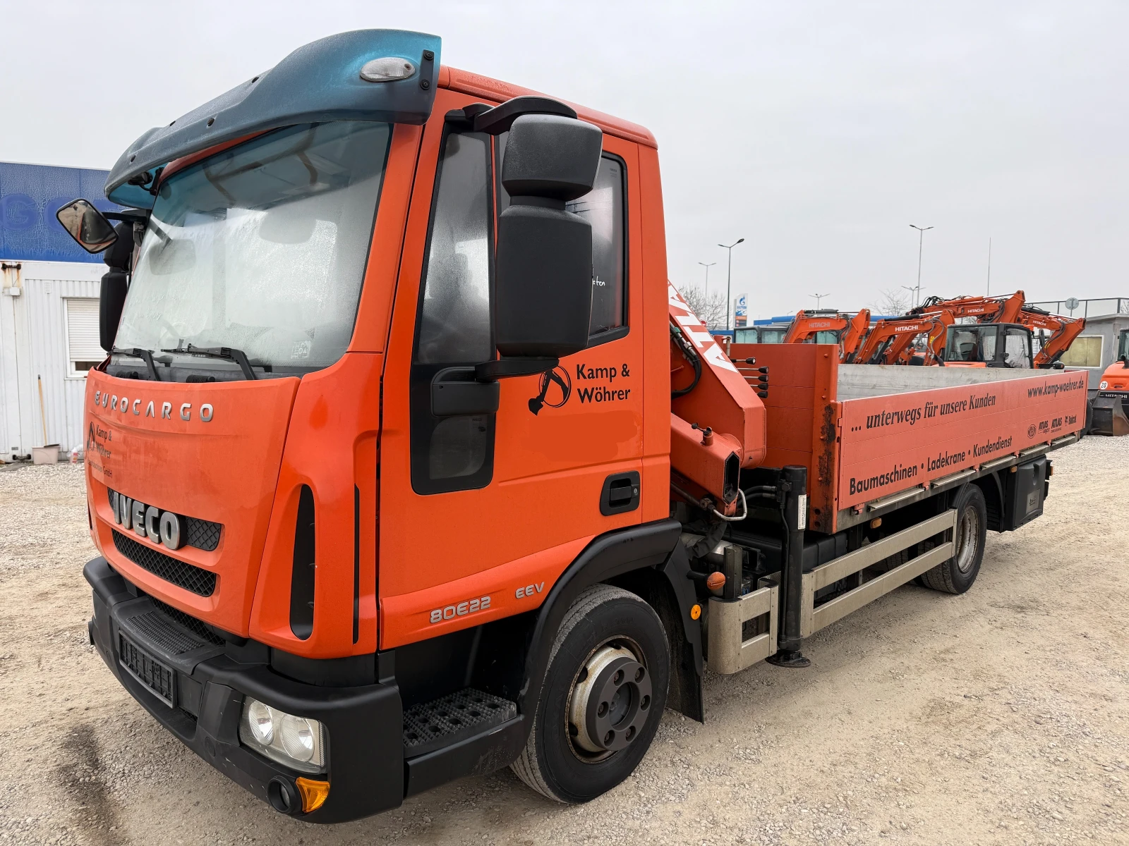 Iveco Eurocargo 80Е22 КРАН ATLAS 60.1 - изображение 5