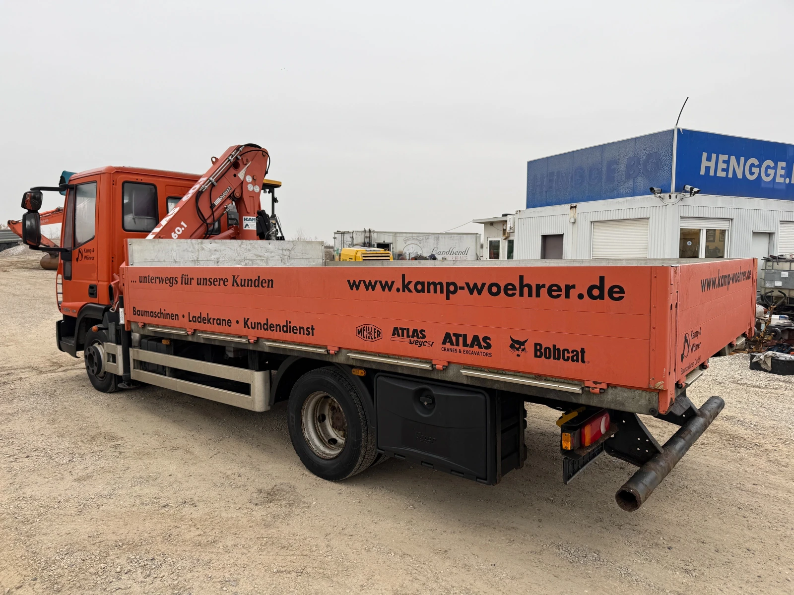 Iveco Eurocargo 80Е22 КРАН ATLAS 60.1 - изображение 8