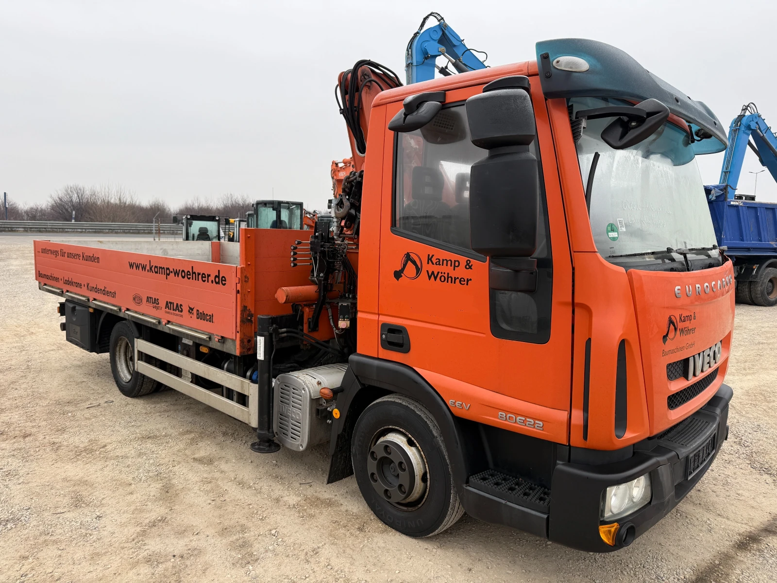 Iveco Eurocargo 80Е22 КРАН ATLAS 60.1 - изображение 3