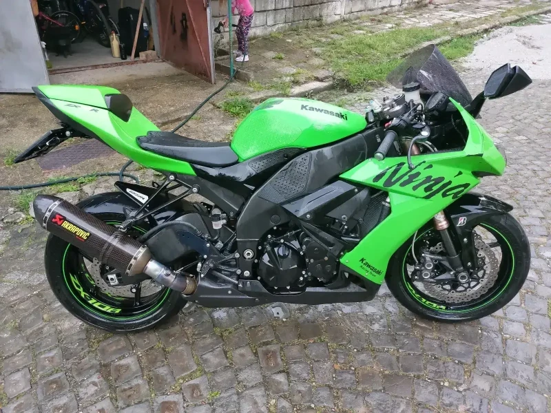 Kawasaki Zxr ZX10R Ninja , снимка 5 - Мотоциклети и мототехника - 47389790