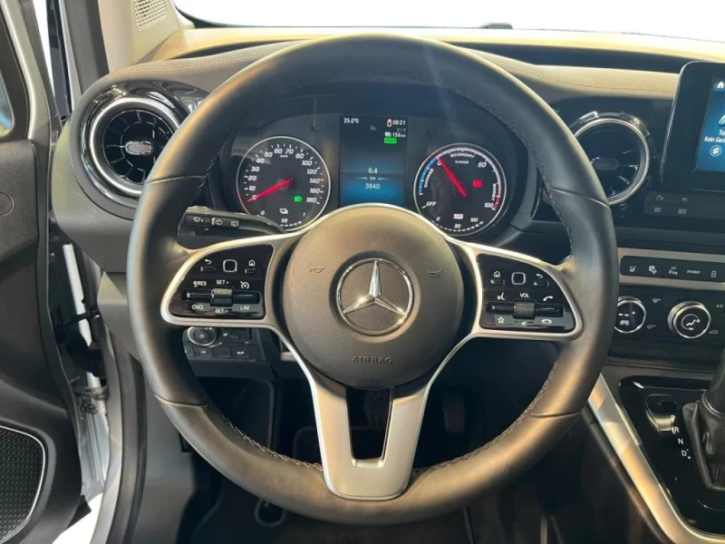 Mercedes-Benz T-класа EQT200/122HP/PROGRESSIVE/AMBI/CAM/CARPLAY/LED/746f, снимка 8 - Автомобили и джипове - 51722213