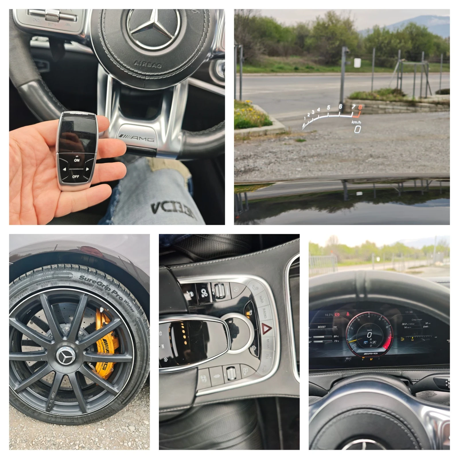 Mercedes-Benz S 63 AMG BRABUS 800 FULL, снимка 17 - Автомобили и джипове - 54215676