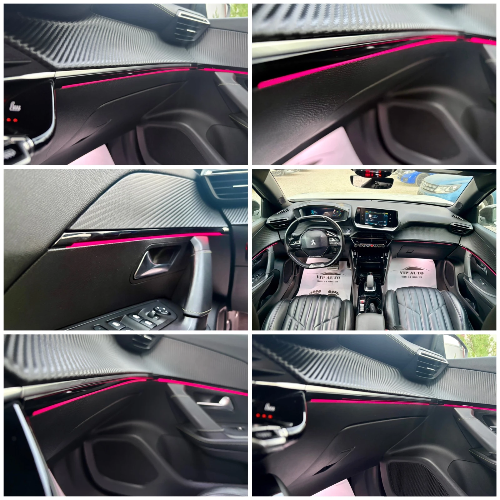 Peugeot 2008 GT-LINE ELECTRIC DRIVE 50KWh SOH 95%, снимка 15 - Автомобили и джипове - 55946032
