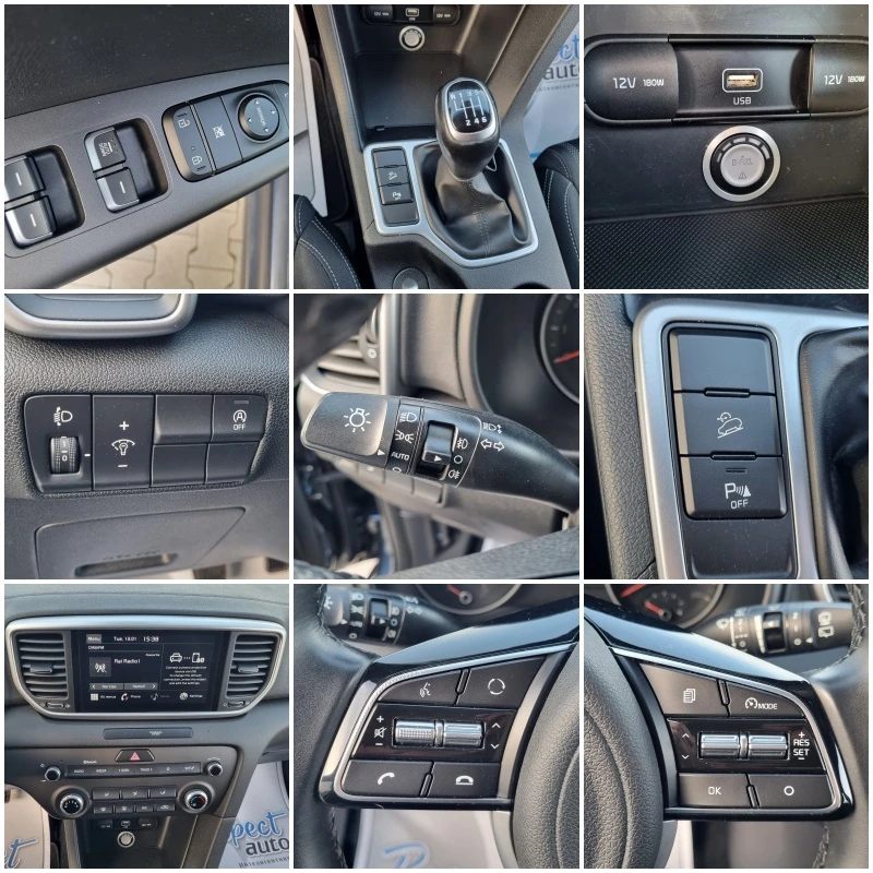 Kia Sportage 1.6 Bi-FUEL= ГАЗ= 132кс-2020г. EURO 6B, снимка 14 - Автомобили и джипове - 52770903