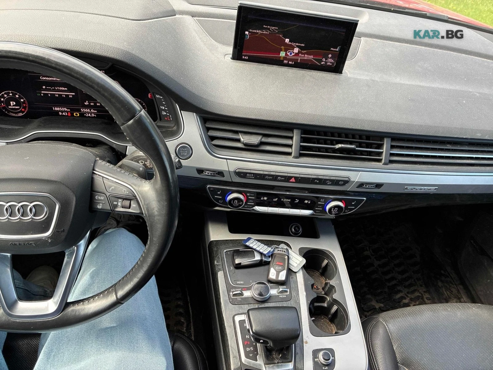 Audi Q7 Technik* 360* АвтоКредит* (ЦЕНА ДО БГ), снимка 9 - Автомобили и джипове - 54633050
