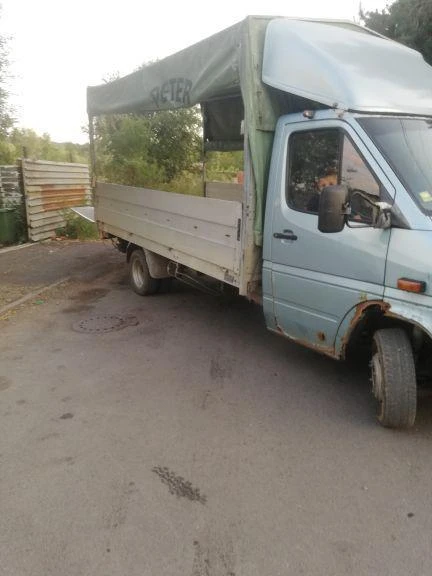 Mercedes-Benz Sprinter 412 2.9 тд. Падащ борд На Части, снимка 1 - Бусове и автобуси - 47431224