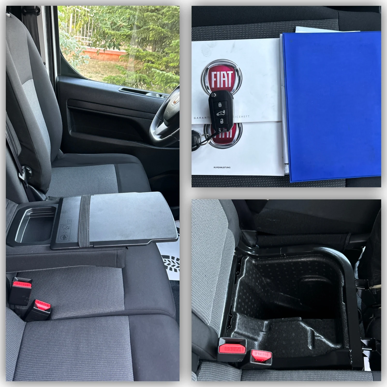 Fiat Scudo Fiat Scudo 2.0BlueHdi/Дълга база/94000км, снимка 11 - Бусове и автобуси - 55879846