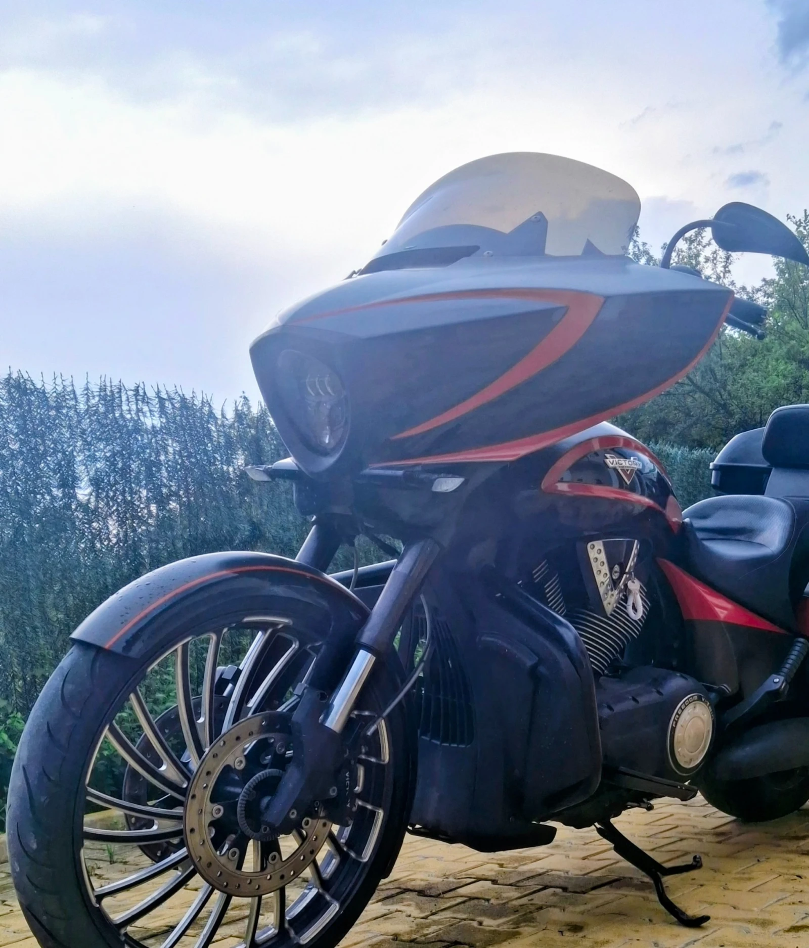 Victory Cross Country Magnum Custom, снимка 9 - Мотоциклети и мототехника - 54780831