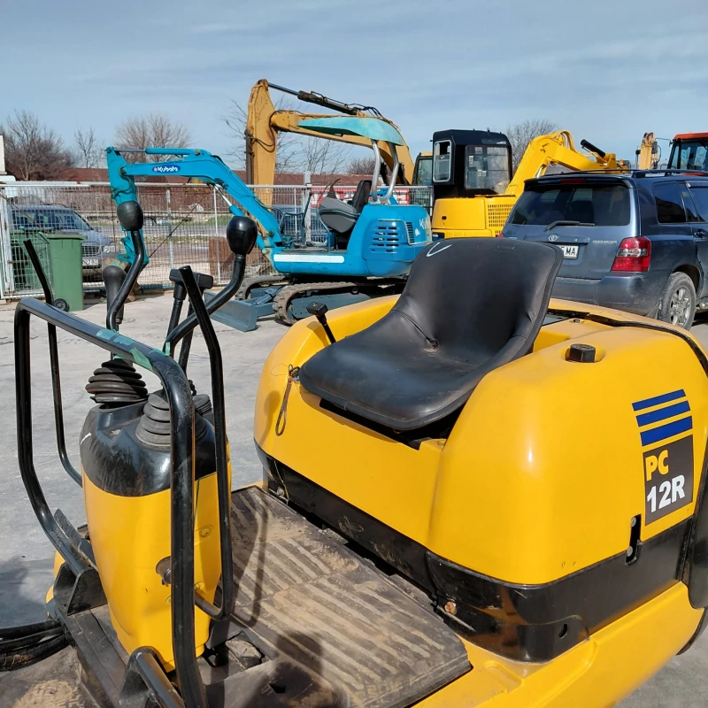 Багер Komatsu PC12R-8 * НАЛИЧЕН * ТОП СЪСТОЯНИЕ * , снимка 10 - Индустриална техника - 51732823