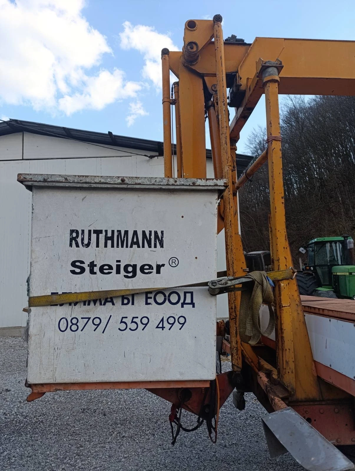 Автовишка Mercedes-Benz 1213, снимка 4 - Индустриална техника - 53822636