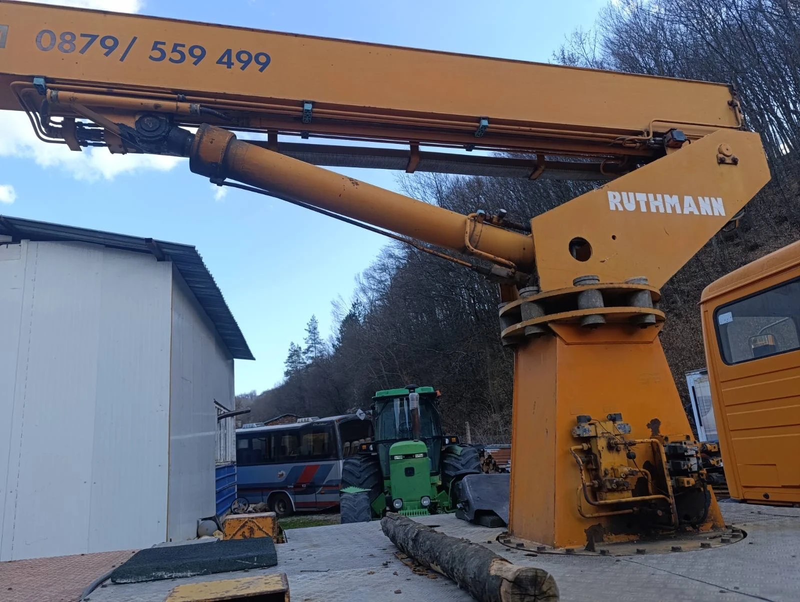 Автовишка Mercedes-Benz 1213, снимка 3 - Индустриална техника - 53822636