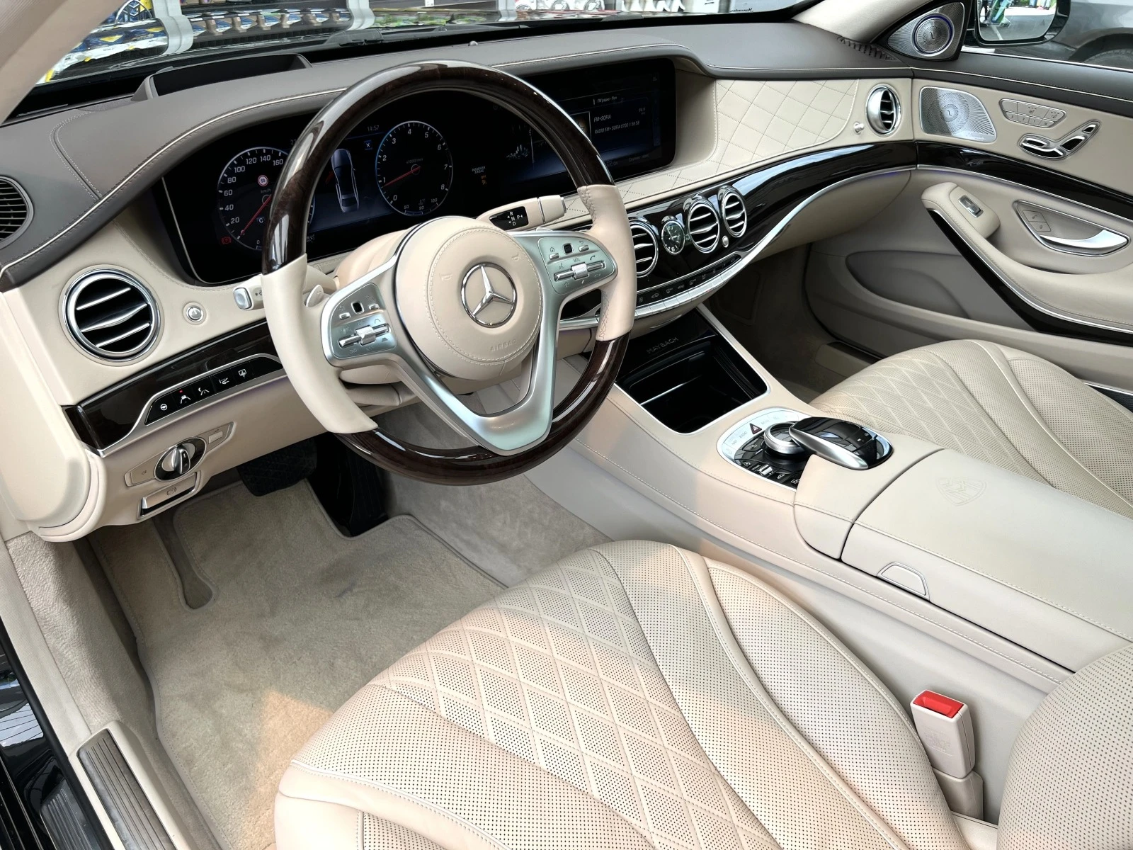 Mercedes-Benz S 560 MAYBACH/ 4M/EXCLUSIV/ BURM 3D/PANO/HEAD UP/360/TV/ - изображение 10