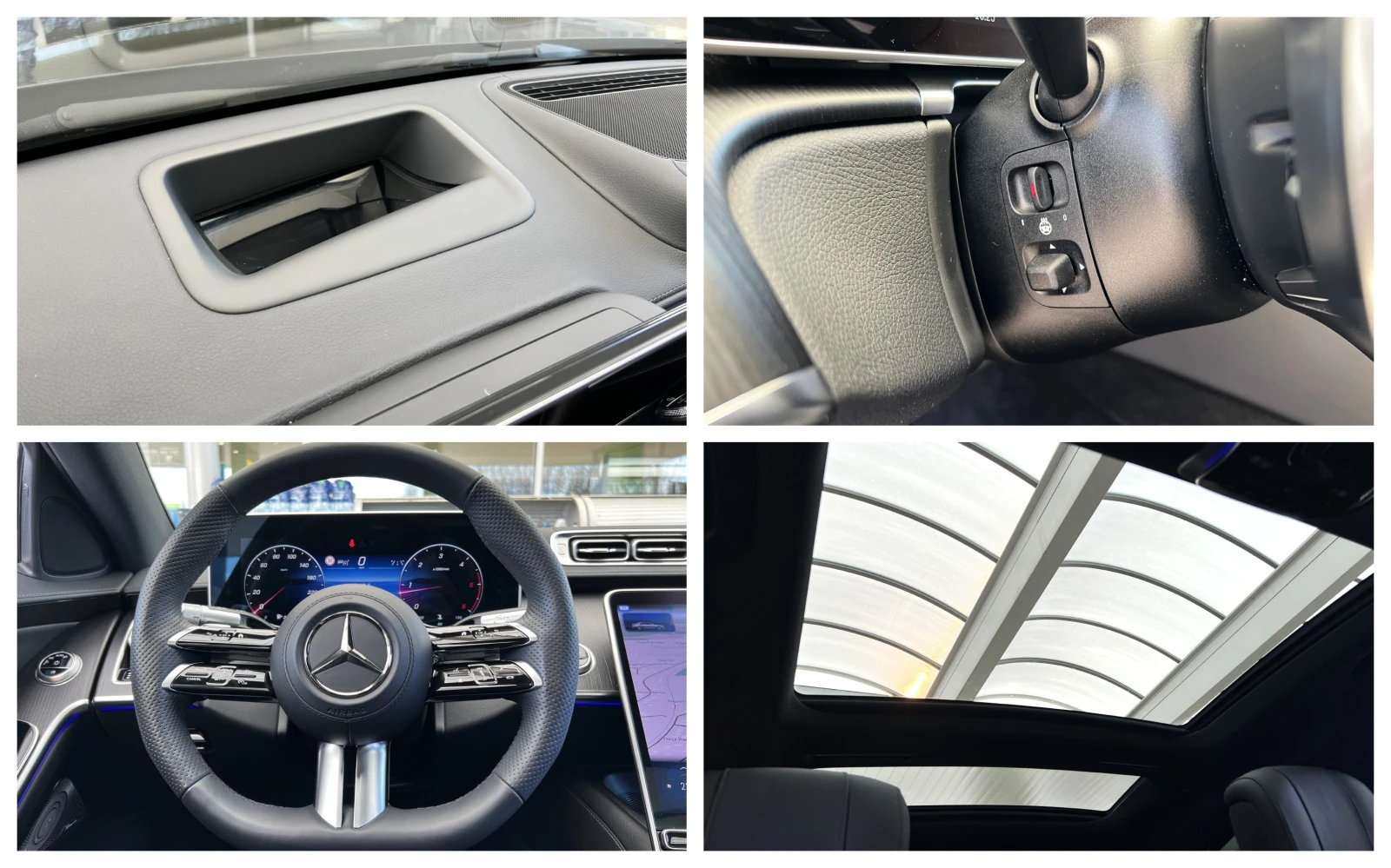 Mercedes-Benz S 400 d/AMG/4-MATIC/EXCLUSIV/BURM/HEAD UP/360/PANO/, снимка 17 - Автомобили и джипове - 53763845