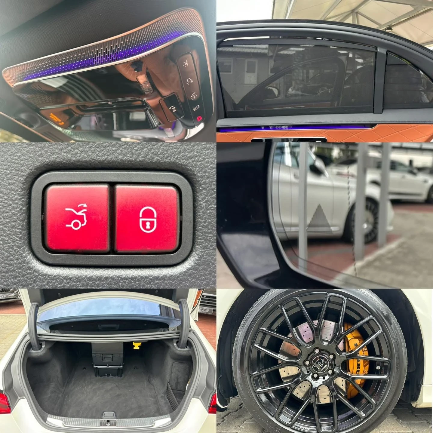Mercedes-Benz S 500 LONG#DESIGNO#EXCLUSIVE#BRABUS#FULL FULL, снимка 16 - Автомобили и джипове - 55416478