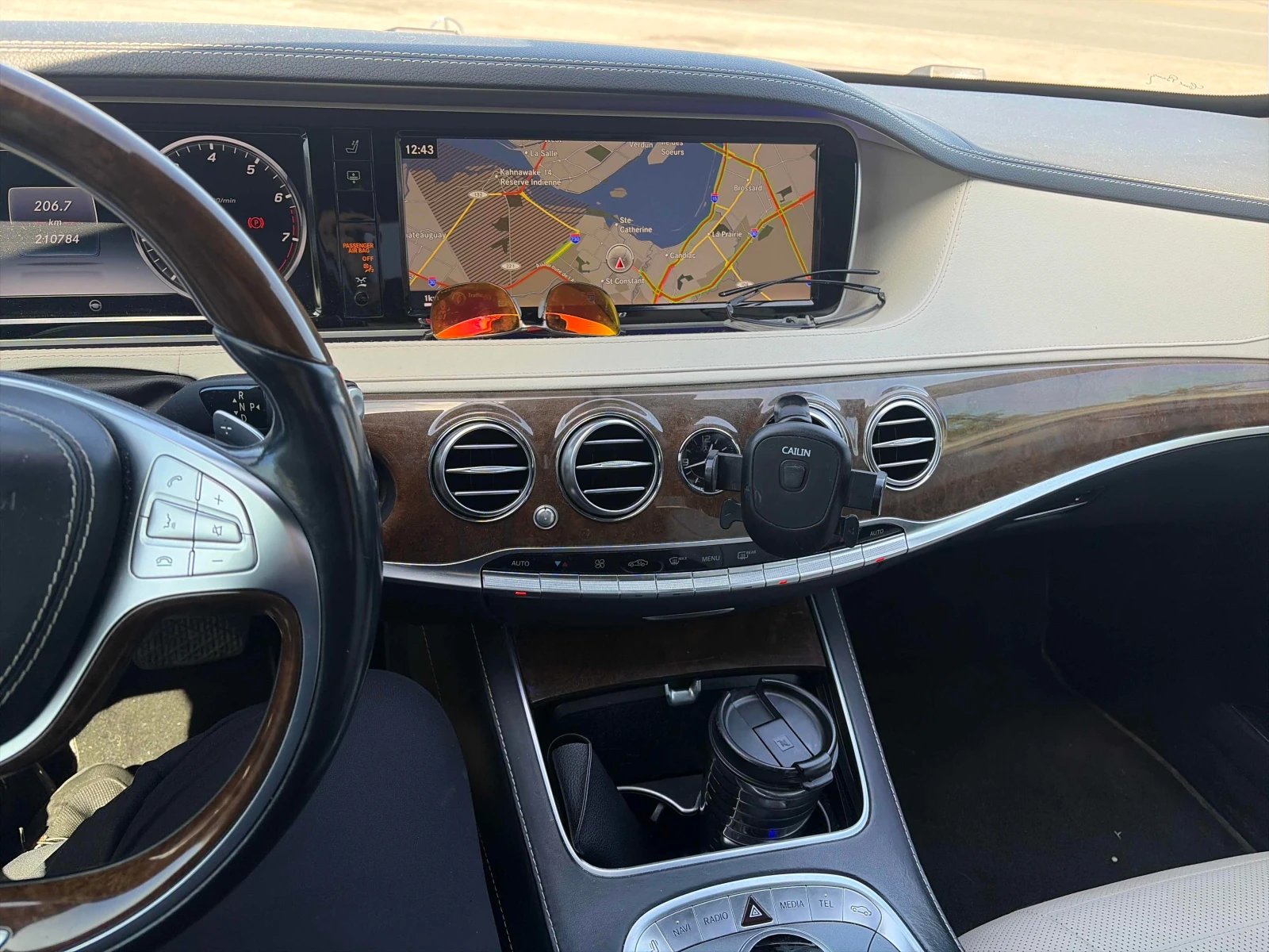 Mercedes-Benz S 400 / ОТ ПРЕДСТАВИТЕЛСТВО / BURMESTER / ОБДУХВАНЕ / , снимка 9 - Автомобили и джипове - 56108255