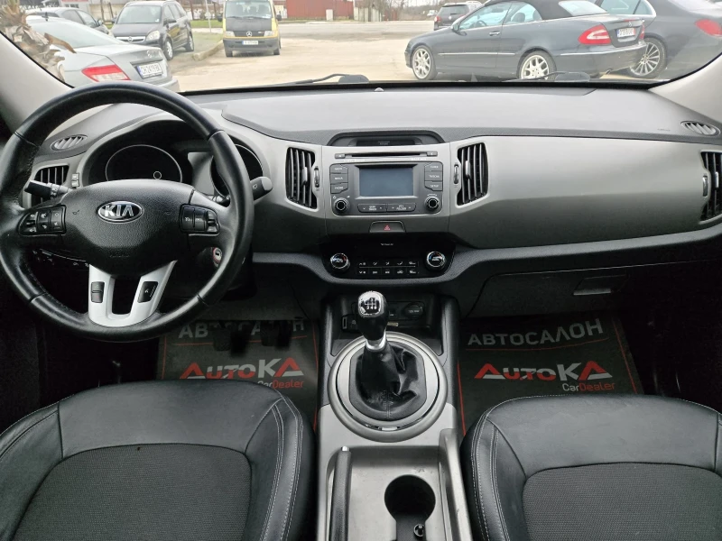 Kia Sportage 1.7CRDI-116кс= 6СКОРОСТИ= КАМЕРА= АВТОПИЛОТ, снимка 12 - Автомобили и джипове - 53458842