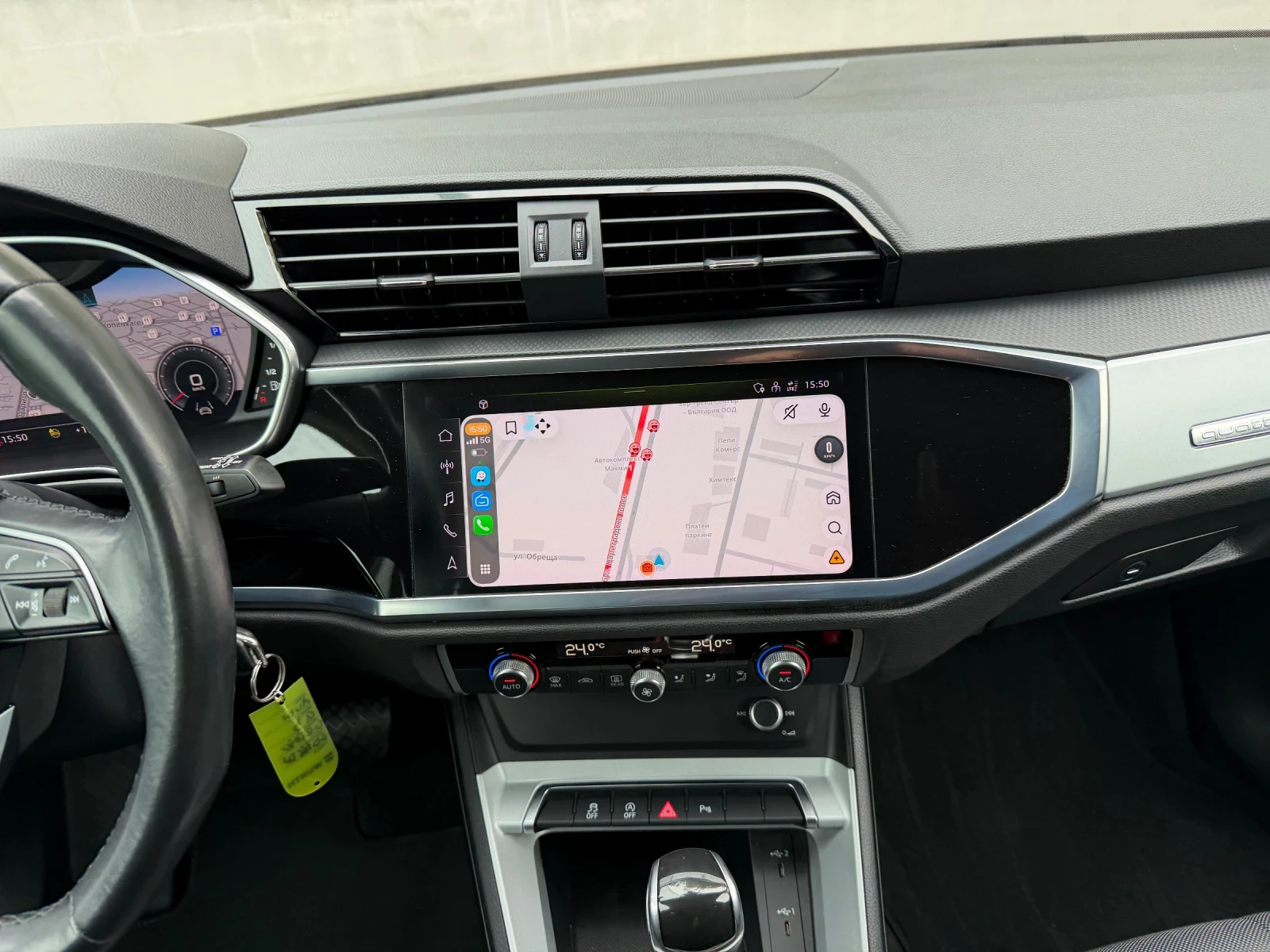 Audi Q3 2.0TDI Quattro S-Tronic Led, снимка 12 - Автомобили и джипове - 56225099