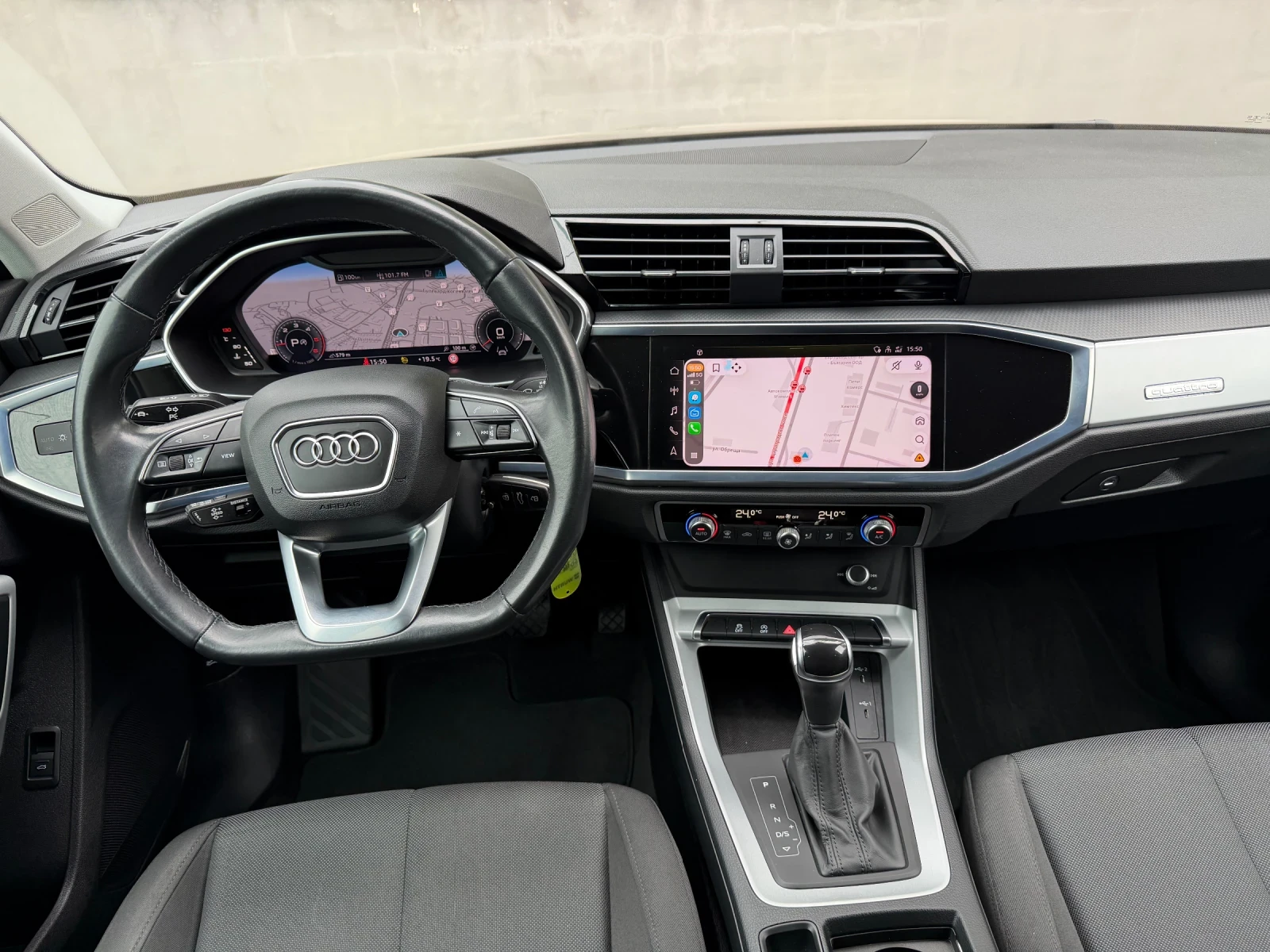 Audi Q3 2.0TDI Quattro S-Tronic Led, снимка 11 - Автомобили и джипове - 56225099