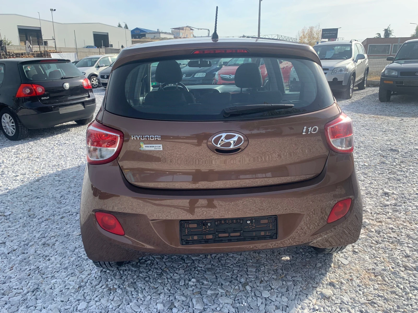 Hyundai I10 I 10 1.0i - 67 KC EURO 5 73000 Километра Германиа - изображение 8