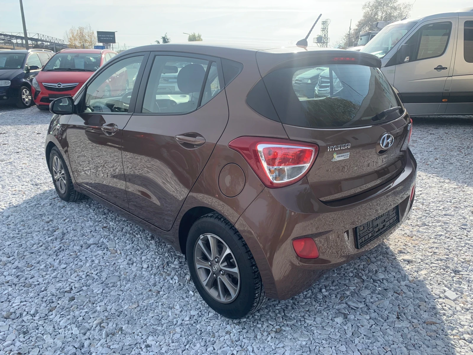 Hyundai I10 I 10 1.0i - 67 KC EURO 5 73000 Километра Германиа - изображение 4