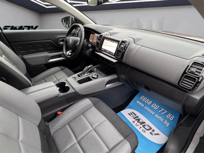 Citroen C5 Aircross SHINE 1.6PureTech 181КС. АВТОМАТИК ДИСТРОНИК НАВИ, снимка 13 - Автомобили и джипове - 53222864